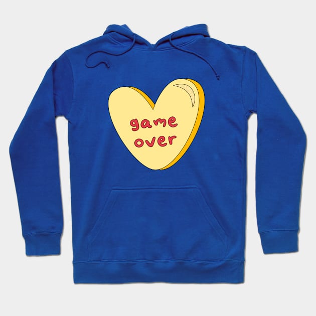 Game Over Hoodie by RainbowAndJackson